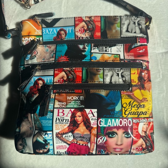 Vintage 90s Y2K Fashion Magazine Purse and Wallet Set - Picture 2 of 13